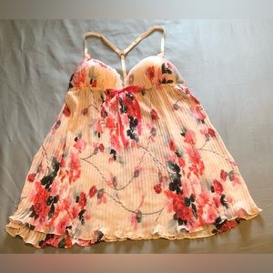 APT 9 Red Rose And Pink Nightie Size XL